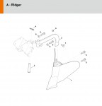 Stihl AHK 700 Tiller Accessory Spare Parts